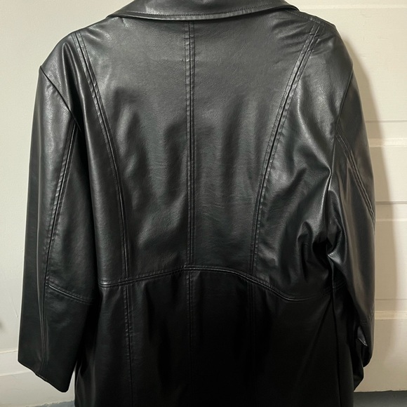 Black Leather Jacket - Picture 3 of 3